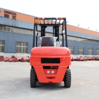 Qingcha Nueva Carretilla Elevadora Pequeña de 4 Toneladas, Carretilla Elevadora de 3.5 Toneladas, Carretillas Elevadoras Diésel de 3 Toneladas con Motor EPA Euro 5 Opcional