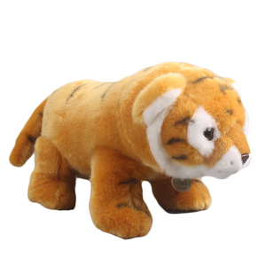 코알라 봉제 인형 전기 아기 숲 동물 소파 헤드 노트북 어린이용 플러시 키체인 미니 소프트 타이거 키체인 포함 - Product Image 4