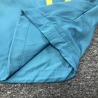 Veste coupe-vent bleue personnalisée, épaisse, résistante au vent, protection solaire, fermeture éclair, impression par sublimation, grande taille, saison printemps