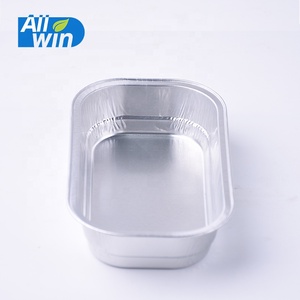Qualité alimentaire 320ml jetable boîte à lunch de nourriture de ligne aérienne de <span class=keywords><strong>papier</strong></span> d'aluminium d'emballage <span class=keywords><strong>cocotte</strong></span> - Product Image 4