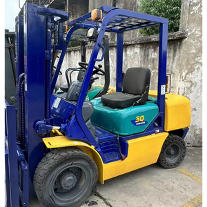 Best Selling <b>Used</b> Komatsu FD30 3 Ton Diesel Forklift with Two Stage Mast for Port Logistics & Factory - Product Image 1