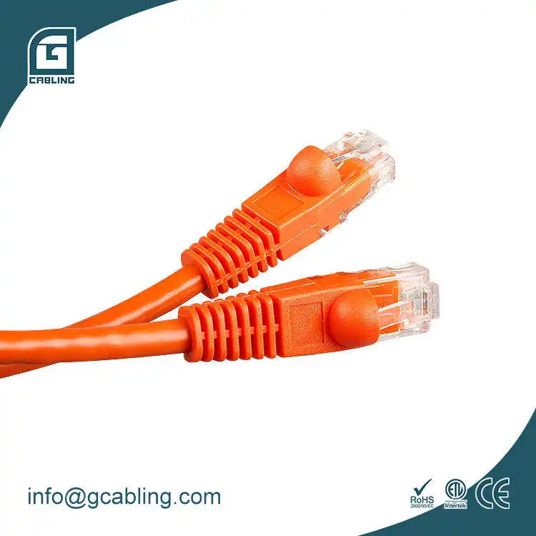 Network UTP patch cord cables 4pair stranded twisted OFC copper RJ45 lan data ethernet cable patchcord CAT6a Cat6 patch cord