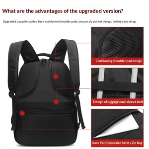 Mochila Unisex para Estudiantes de Secundaria y Preparatoria, Estilo Coreano Moderno, de Gran Capacidad, para Viajes y Computadora - Product Image 3