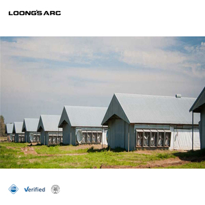 Kết cấu thép Gà nhà trang trại đổ gia cầm xây dựng lợn nhà ngựa chuồng - Product Image 1