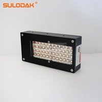 Lampu Pengering UV LED 100*54mm 395NM Lampu Ultraviolet DYX4022 untuk TX800 XP600 Generasi ke-7 Dual Nozzle Lampu UV Sablon
