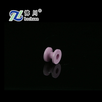 Poli fabriqué en Chine industrie textile usine vente directe Al2O3 poulie de rouleau de guidage en céramique d'alumine