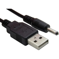 DC Bucket JACK POWER-Kabel Universelles 5-V-DC-Netzkabel, USB 2.0a-Stecker auf USB DC 5,5x2,1mm Stecker kabel