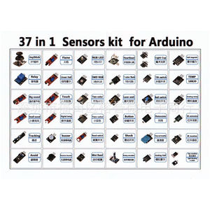 Kit de 37 sensores en 1 para Arduino con varios módulos y componentes para proyectos electrónicos y aprendizaje - Product Image 1