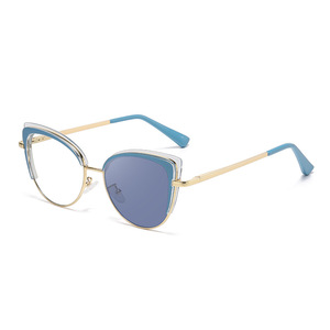 MK95017 Nuove Montature Ottiche da Donna Occhiali da Vista Nuova Moda Occhio di Gatto Fotocromatici Anti Luce Blu Occhiali Bloccanti Solidi per Tutti <span class=keywords><strong>i</strong></span> Tipi di Viso - Product Image 6