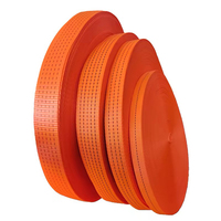 Sangle à cliquet plate en polyester, sangle de fixation antichoc pour camionnettes, remorques, logistique et transport de marchandises