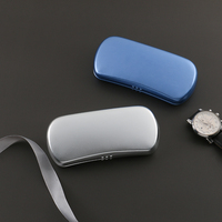 E88 Spot aluminium, étui de lunettes en oxyde gaufré brillant, étui de lunettes de soleil à Compression légère, étui de lunettes de myopie