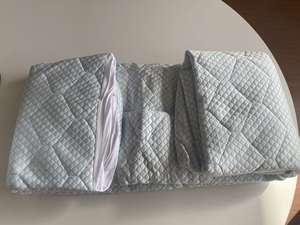 Protège-<span class=keywords><strong>matelas</strong></span> matelassé 300 fils/cm² + film TPU, protection <span class=keywords><strong>intégrale</strong></span> 6 faces anti-acariens, 1 ensemble protège le <span class=keywords><strong>matelas</strong></span> pendant 3 ans - Product Image 4