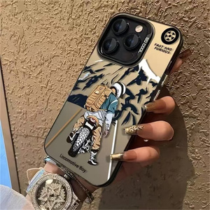 <span class=keywords><strong>Coque</strong></span> de téléphone motif <span class=keywords><strong>moto</strong></span> cool pour garçon, protection d'appareil photo pour <span class=keywords><strong>iPhone</strong></span> 17 Pro Max 17 Air 16e 16 Pro Max 15 - Product Image 5