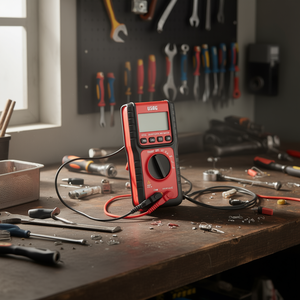 Multímetro Digital Usag 074A con Rango Automático, Medidor de Voltaje, Ohmios y Amperios, Herramienta de Prueba - Product Image 3