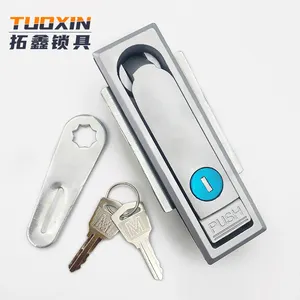 Tuoxin MS713 swing handle push plane lock for electric cabinet charging pile