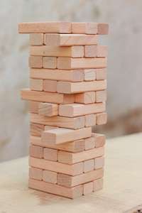 Juguete Educativo Personalizable al por Mayor, Juego de Bloques de Madera Tumble Timbers Tower para Construir, Gran Venta - Product Image 3