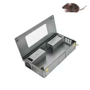 Trampa de ratón de Metal de gran tamaño, alta calidad, Humana