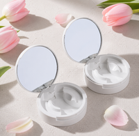 Boîte à cils magnétiques en gros, étui vide pour faux cils, simple ou double couche, couleur et logo personnalisés