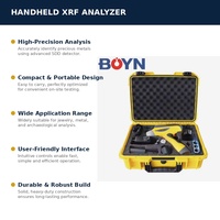 Analizador XRF Portátil BOYN EX5000, Probador de Oro Portátil, Espectrómetro Rápido No Destructivo para Aleaciones Metálicas con Detector SDD Rápido