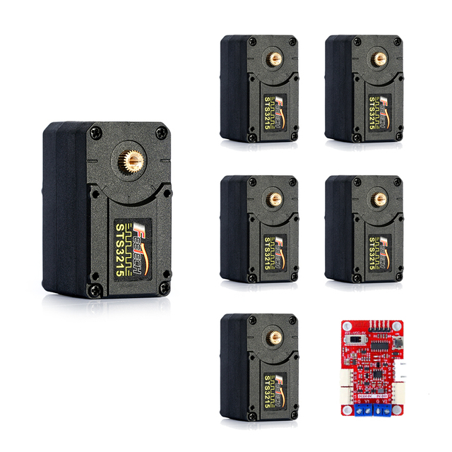 Feetech STS3215 7.4V Coreless Plastic & Metal Servo Orin Nano LeRobot Robotic Arm Deployment Kit with 4 Modes