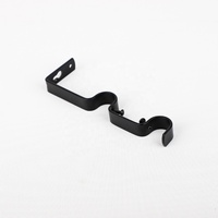 Vente en gros de supports de rideaux en métal au design moderne Offre Spéciale accessoires de draperie à double support avec supports en métal