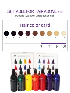 Tinta Semipermanente per <span class=keywords><strong>Capelli</strong></span> Effetto <span class=keywords><strong>Cenere</strong></span> 28 Colori - Tinta Fantasia di Qualità Professionale con Logo Personalizzabile - Product Image 5