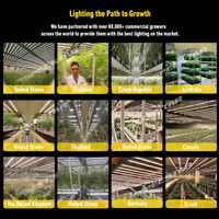 Flexstar 2.8 ~ 3.0 Umol/J sous l'auvent LED plante élèvent la lumière pour des rendements maximum