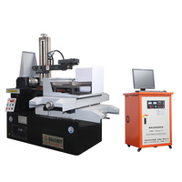 Machine de découpe à fil CNC haute vitesse fabriquée en Chine avec contrôle PLC, composants moteur et engrenages, précision 0,02 mm