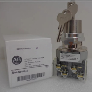 Interrupteur à bouton-poussoir Ab 800T-N31KF4, coque en plastique, câblage par vis, équipement industriel - Product Image 3
