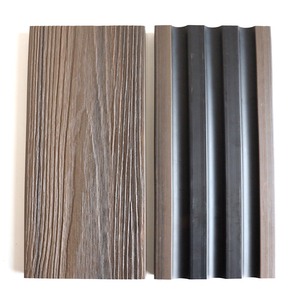 Plancher extérieur durable ultra-résistant à l'usure en WPC co-extrudé de 3e génération avec couche de surface importée pour patio <span class=keywords><strong>et</strong></span> jardin - Product Image 2