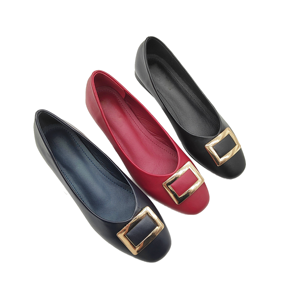 Nuevos Mocasines de Verano para Mujer, Estampados, Cerrados, Casuales, Estilo Coreano, de PVC Grueso y Suave, Cómodos y Fáciles de Poner - Product Image 1