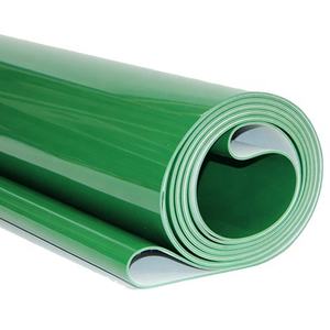 <span class=keywords><strong>2ply</strong></span> 2mm 3mm yeşil pürüzsüz parlak PVC kumaş taşıyıcı bantlar - Product Image 2