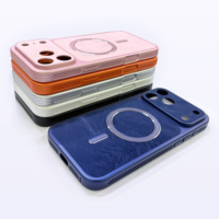 Coque de téléphone magnétique rafraîchissante en velours pour iPhone 18 17 16 15 Pro Max, fine, dissipant la chaleur, antichoc, en PC