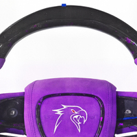 Personalización de Fibra de Carbono y Cuero de Gamuza Mate para Dodge Charger Hellcat Challenger Serie SRT RT, Mejora para Carreras Deportivas