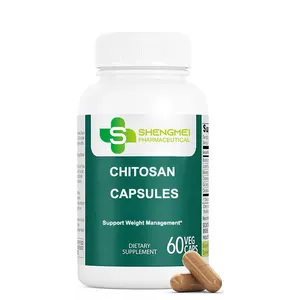 Etiqueta privada Vegano 1000mg Chitosan Softgel Cápsulas tiens Chitosan Cápsula dura píldoras de dieta pérdida de peso Chitosan