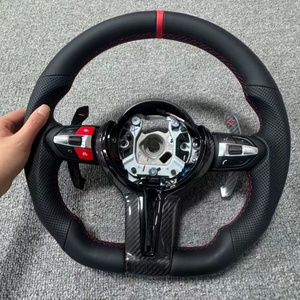 Auto-Zubehör Leder-Sportlenkrad für BMW F10 F30 F01 F36 F20 F22 F31 M2 F87 M3 F80 M4 F82 F15 E70 E90 E71 X5 - Product Image 1