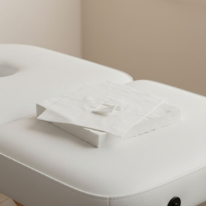Housse jetable pour repose-tête de massage, structure non tissée à découpe croisée, pour repose-têtes de table de massage professionnelle, protection de table de massage - Product Image 2
