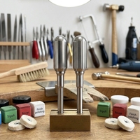 Lames rotatives de polissage en carbure de tungstène Busch pour bijoux, idéales pour le meulage et le bricolage (Herramientas Para Joyería)