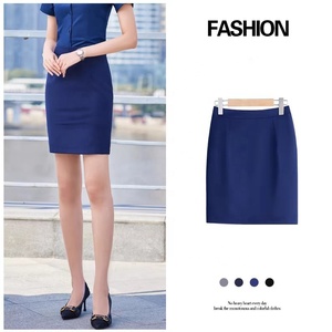 Jupes portefeuille <span class=keywords><strong>taille</strong></span> plus pour femmes, uniformes de bureau, tenues de travail ajustées, shorts, jupes midi <span class=keywords><strong>taille</strong></span> haute, vêtements grandes tailles - Product Image 3