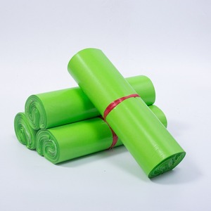 Source Of Goods Green Courier Bags 100% Pure Polypropylene Self Sealing Waterproof Mailing Bags For <b>Clothing</b> Packaging - Product Image 1
