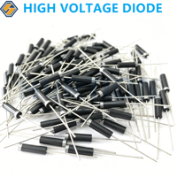 Diode haute tension 2CL2FL 15KV 100mA 100nS, diode HV à récupération rapide, diode redresseuse haute tension, boîtier 4.2 *15 pour applications médicales à rayons X