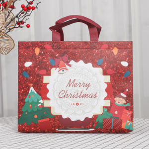 للبيع بالجملة حقائب هدايا عيد الميلاد الجاهزة غير المنسوجة ، أكياس هدايا عيد الميلاد القابلة لإعادة الاستخدام ، أكياس كيس سانتا ، هدايا الحفلات بالجملة - Product Image 6