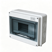 Boîte de jonction électrique étanche pour extérieur avec interrupteur MCB RCBO RCCB 63A 220V Monko HT8