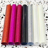 Vinyle Textile Thermocollant à Paillettes Multi-Matériaux, Adhérence Forte et Durable, Vente en Gros, Rouleau de Vinyle HTV
