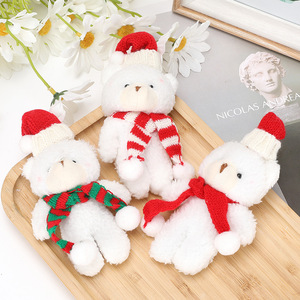 <span class=keywords><strong>Orsetto</strong></span> di peluche natalizio in offerta speciale con sciarpa, ciondolo, bouquet da fiorista, confezione regalo, souvenir, <span class=keywords><strong>decorazione</strong></span> per torte, <span class=keywords><strong>orsetto</strong></span> di coppia, all'ingrosso - Product Image 4