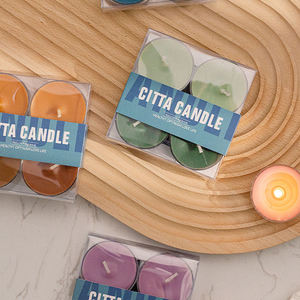 <span class=keywords><strong>Bougie</strong></span> parfumée colorée ronde petite cire de thé ambiance cadeau accompagnement de mariage <span class=keywords><strong>bougie</strong></span> parfumée fête <span class=keywords><strong>des</strong></span> mères à la main - Product Image 2