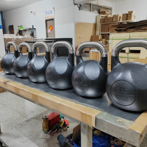Kettlebell de compétition robuste à corps monobloc, conçu pour une résistance maximale des soudures, outil de fitness professionnel de qualité commerciale - Product Image 6