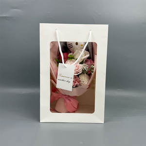 Hello Kitty Cat ช่อดอกไม้ประดิษฐ์พร้อมบรรจุภัณฑ์ใสสำหรับเทศกาลคริสต์มาสวันวาเล<span class=keywords><strong>น</strong></span>ไท<span class=keywords><strong>น</strong></span>์วันแม่วันขอบคุณพระเจ้า - Product Image 3