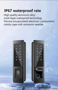 Cerradura Inteligente Tuya con Cámara y Huella Dactilar para el Hogar, Resistente al Agua, Antirrobo, Cerradura Inteligente Integrada de Latón con Cámara para Hoteles - Product Image 2