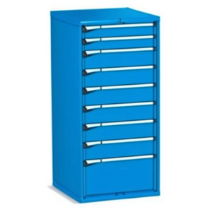 Fami Master Key Comfort Drawer <b>Cabinet</b> 9 Drawers 714x726x1500 Mm Anthracite Grey Ral7016 <b>Tool</b> <b>Storage</b> - Product Image 2